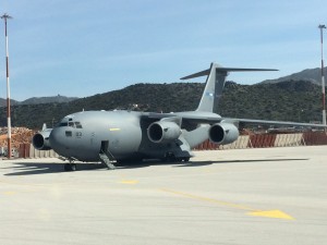 C5 USAAF at Chania Airport