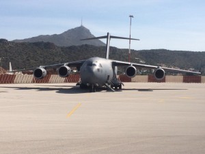 C5 USAAF at Chania Airport